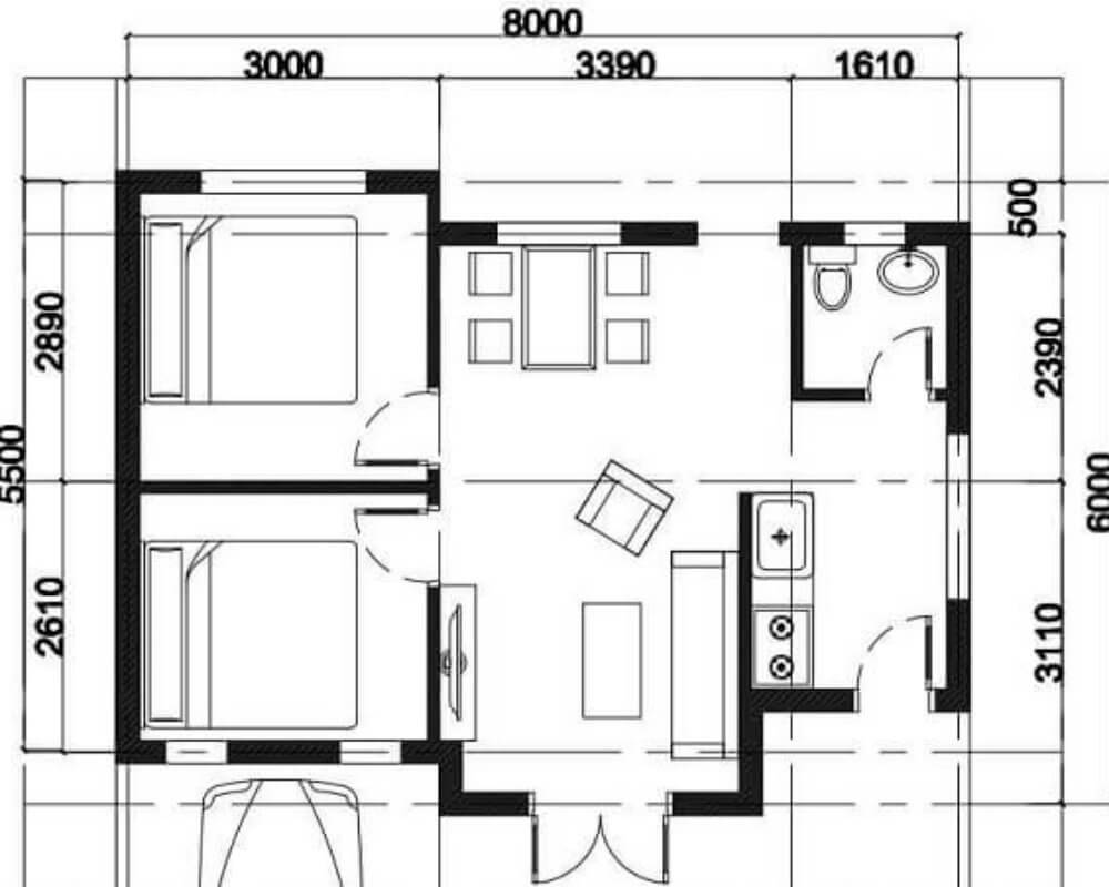 Bản vẽ nhà cấp 4 5x20 sẽ giúp bạn hiểu rõ hơn về khả năng tận dụng không gian khi xây dựng một ngôi nhà. Bạn sẽ tìm thấy nhiều ý tưởng để tận dụng diện tích đất nhỏ để có được ngôi nhà yêu thích.