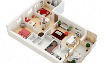 Những mẫu thiết kế nội thất chung cư 3 phòng ngủ đẹp và độc 2021