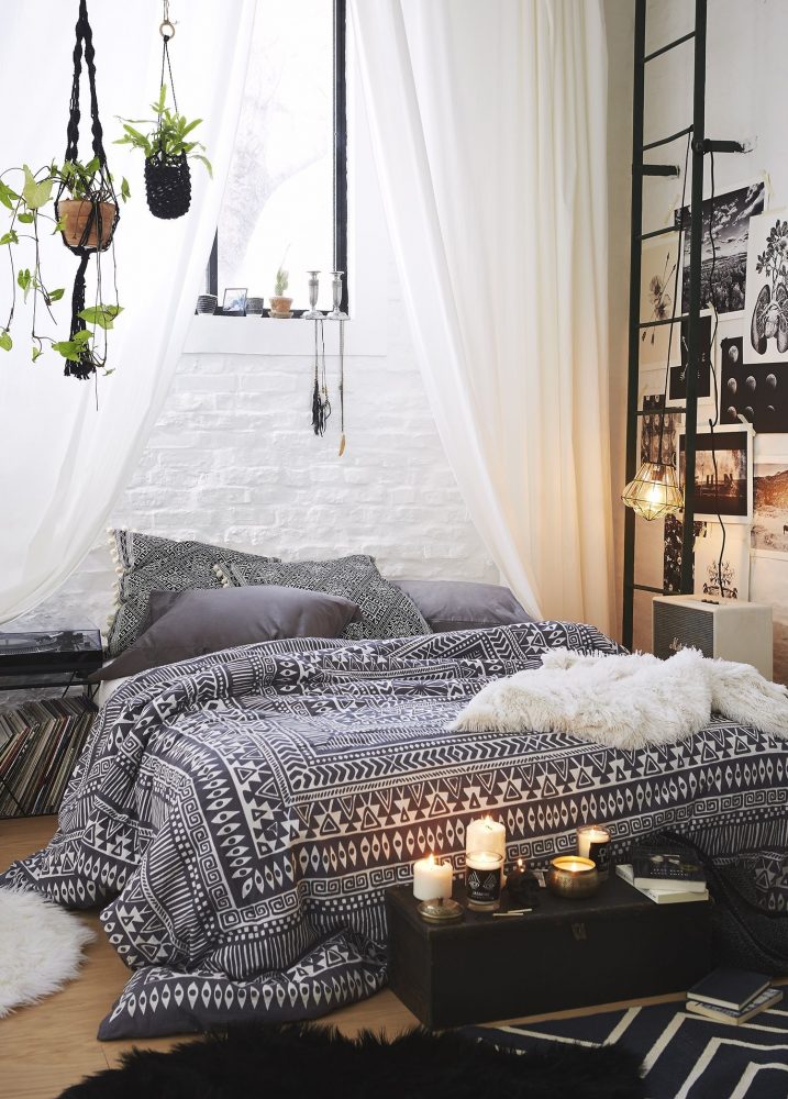 Phòng ngủ trang trí theo phong cách Bohemian