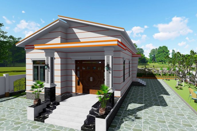 20+ Thiết kế nhà cấp 4 mái lệch đẹp ấn tượng tại Blog Trang Trí Nội Thất