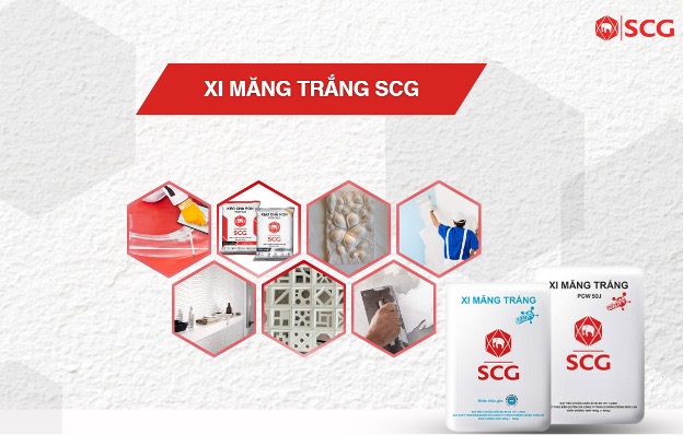 Bộ đôi xi măng trắng SCG (Nguồn: scgvlxd.com)