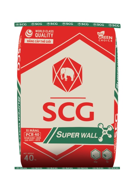 Xi măng SCG Super Wall (Nguồn: scgvlxd.com)